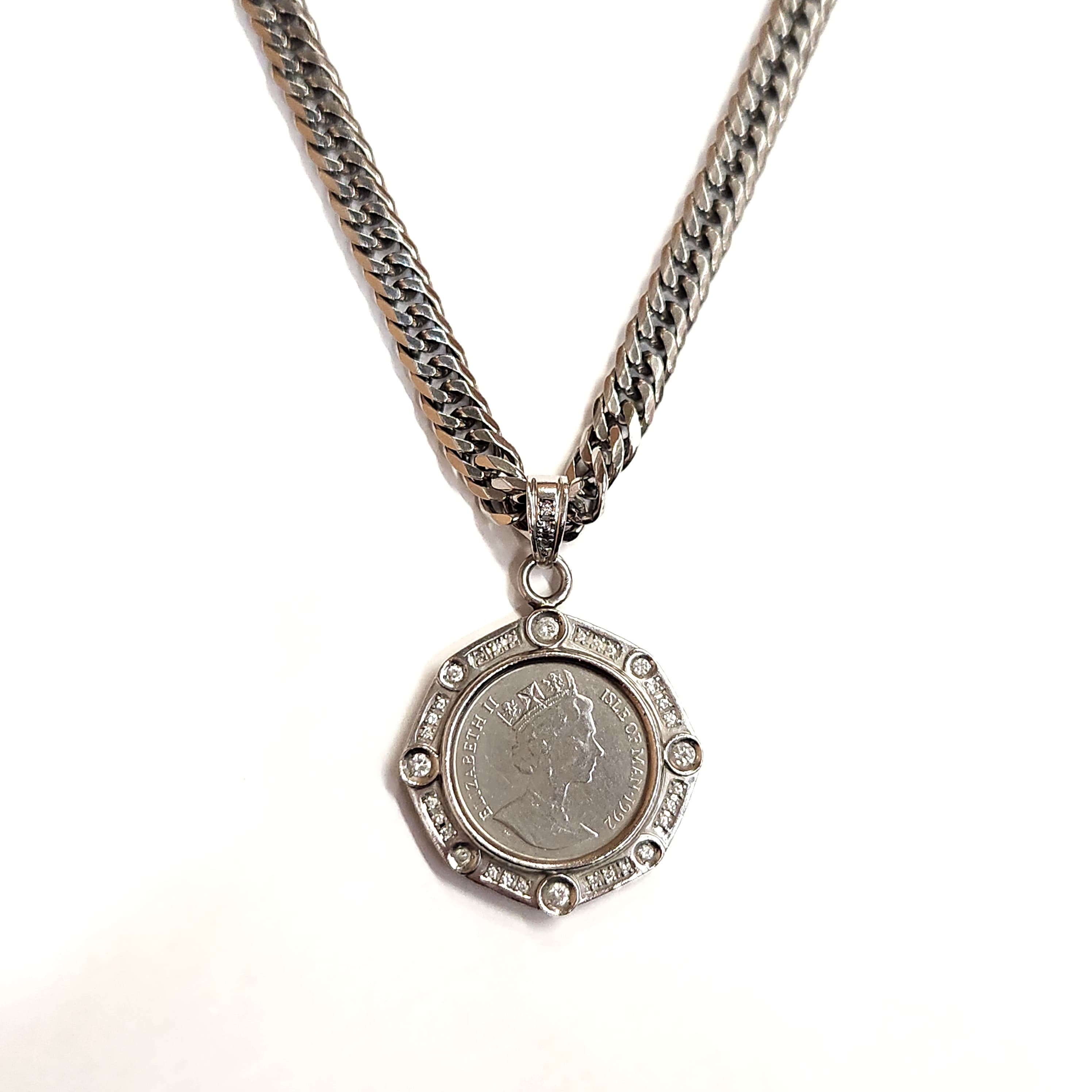 喜平ネックレス＆プラチナコイン Pt1000